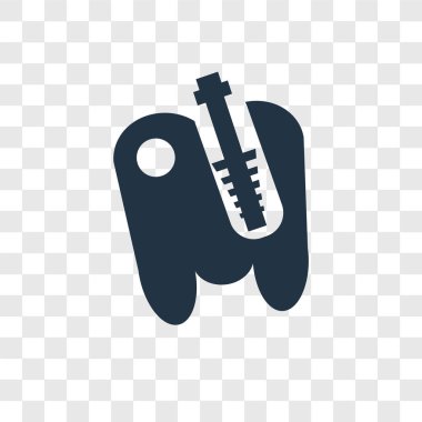 modaya uygun bir tasarım stili simgesini implantları. implantlar simgesi üzerinde şeffaf arka plan izole. implantlar simgesi basit vektör ve modern düz UI uygulaması, web sitesi, mobil, logo, sembol. simge vektör çizim, Eps10 implantlar.