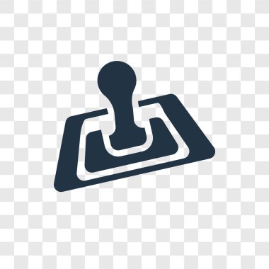 modaya uygun bir tasarım tarzı damga simgesi. saydam arka plan üzerinde izole damga simgesi. pul vektör simgesi basit ve modern düz simgesi web sitesi, mobil, logo, app, UI. Damga simge vektör çizim, Eps10.