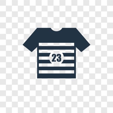 modaya uygun bir tasarım tarzı futbol jersey simgesi. futbol jersey simgesi üzerinde şeffaf arka plan izole. futbol jersey vektör simgesi basit ve modern düz simgesi web sitesi, mobil, logo, app, UI. futbol jersey simge vektör çizim, Eps10.