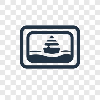 modaya uygun bir tasarım tarzı resim simgesi. resim simge üzerinde şeffaf arka plan izole. vektör simgesi basit ve modern düz simgesi web sitesi, mobil, logo, app, boyama UI. resim simge vektör çizim, Eps10.