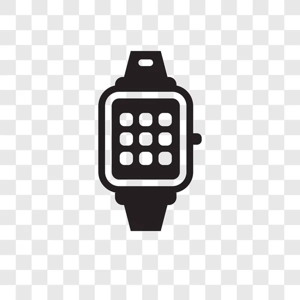modaya uygun bir tasarım tarzı SmartWatch simgesi. saydam arka plan üzerinde izole smartwatch simgesi. SmartWatch vektör simgesi basit ve modern düz simgesi web sitesi, mobil, logo, app, UI. SmartWatch simge vektör çizim, Eps10.