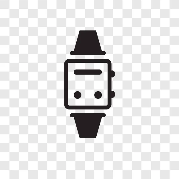 Smartwatch Ikona Modny Styl Smartwatch Ikona Białym Tle Przezroczystym Tle — Wektor stockowy