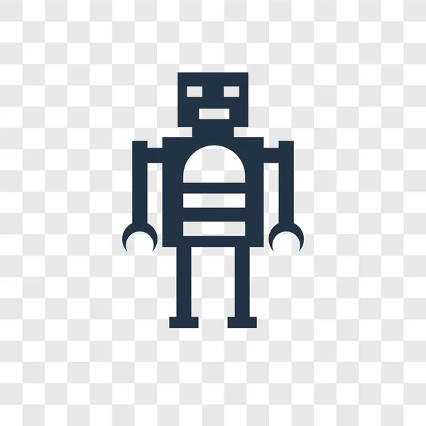 Robot Juguete Icono Estilo Diseño Moda Robot Juguete Icono Aislado — Archivo Imágenes Vectoriales