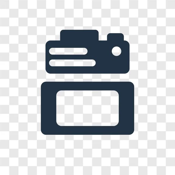Εικονίδιο Οθόνη Κάμερα Μοντέρνα Στυλ Σχεδιασμού Εικονίδιο Οθόνη Κάμερας Που — Διανυσματικό Αρχείο