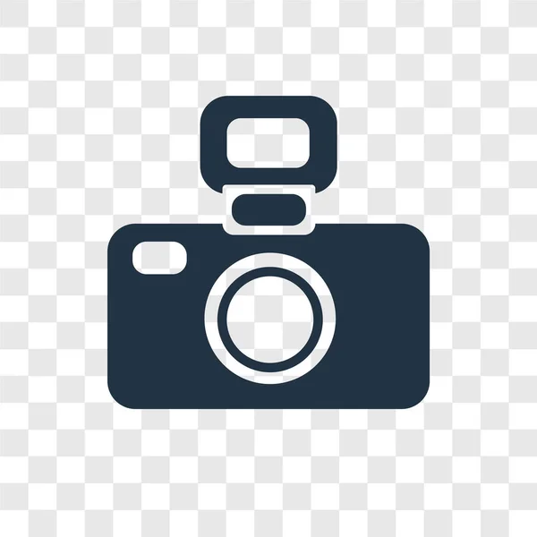 Camera Icon Trendy Design Style Camera Icon Isolated Transparent Background — Stock Vector