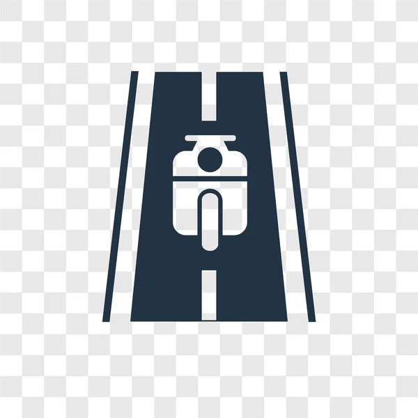 Motor Pictogram Trendy Stijl Motor Pictogram Geïsoleerd Transparante Achtergrond Motor — Stockvector