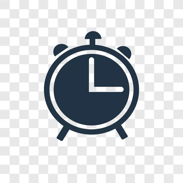 Uhr Ikone Trendigen Design Stil Das Icon Der Uhr Ist — Stockvektor