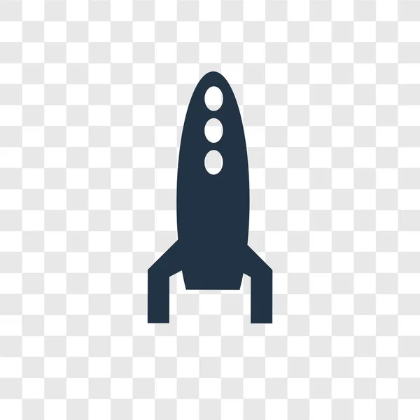 Rocket Launch Icon Trendy Design Style Rocket Launch Icon Isolated — Stock Vector