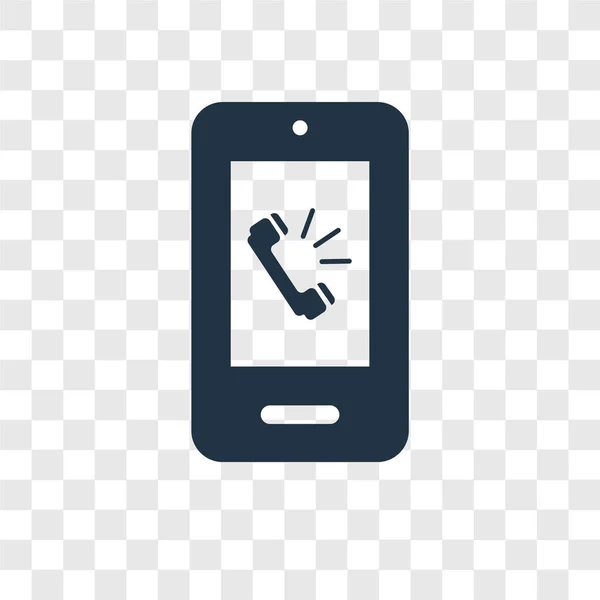 Icône Appel Téléphonique Dans Style Design Mode Icône Appel Téléphonique — Image vectorielle
