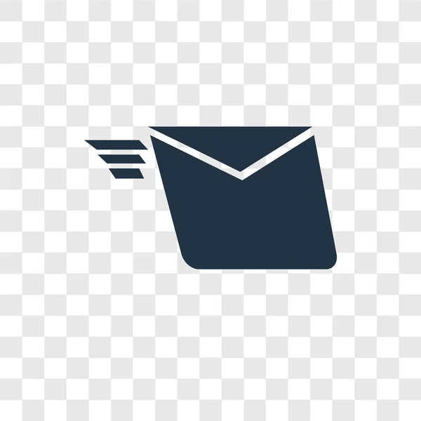 Icono Correo Estilo Diseño Moda Icono Correo Aislado Sobre Fondo — Vector de stock