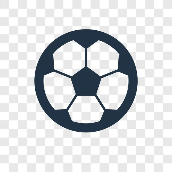 Icône Ballon Football Dans Style Design Mode Icône Ballon Football — Image vectorielle