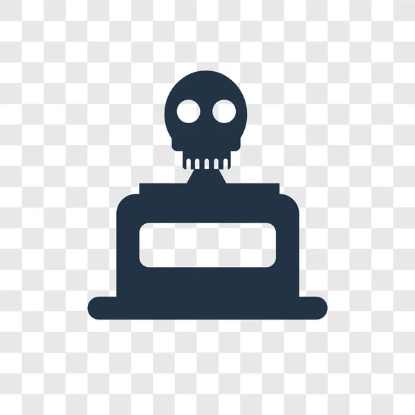 Skeleton Icon Trendy Design Style Skeleton Icon Isolated Transparent Background — Stock Vector