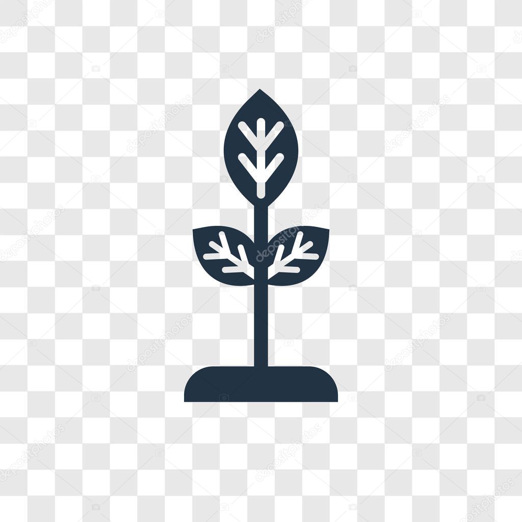 Seed icon in trendy design style. seed icon isolated on transparent background. seed vector icon simple and modern flat symbol for web site, mobile, logo, app, UI. seed icon vector illustration, EPS10.