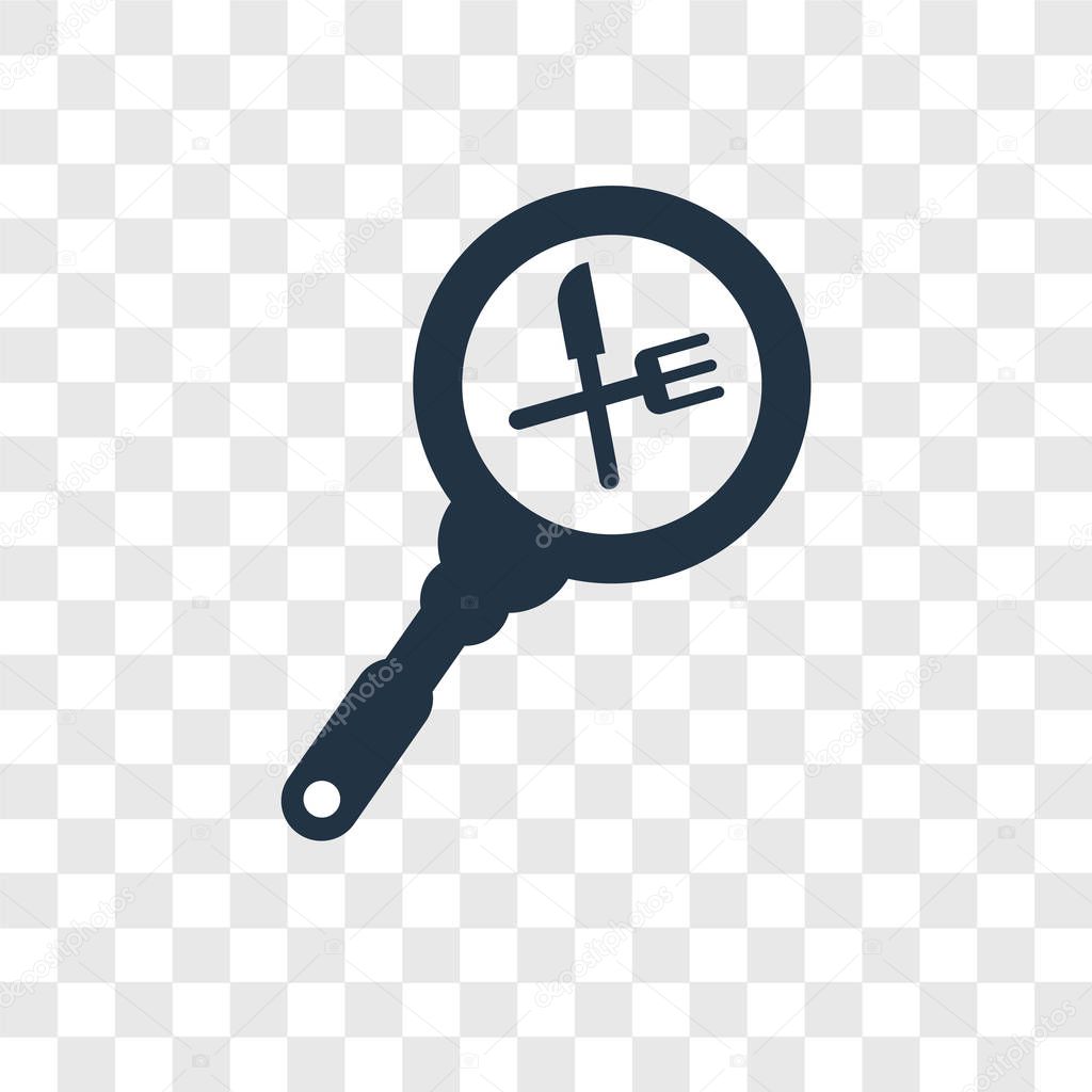 search icon in trendy design style. search icon isolated on transparent background. search vector icon simple and modern flat symbol for web site, mobile, logo, app, UI. search icon vector illustration, EPS10.