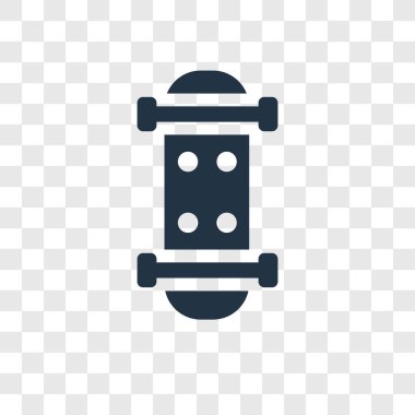 modaya uygun bir tasarım tarzı paten simgesi. saydam arka plan üzerinde izole paten simgesi. paten vektör simgesi basit ve modern düz simgesi web sitesi, mobil, logo, app, UI. paten simge vektör çizim, Eps10.