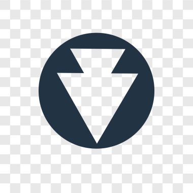 modaya uygun bir tasarım tarzı ok simgesi. saydam arka plan üzerinde izole ok simgesi. ok vektör simgesi basit ve modern düz sembolü için web sitesi, mobil, logo, app, UI. ok simge vektör çizim, Eps10.