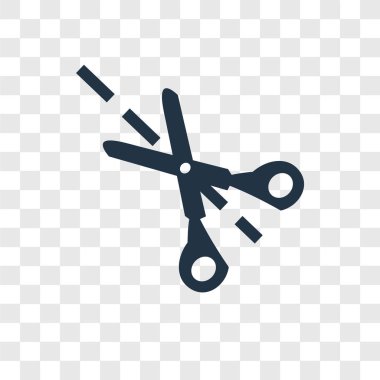 simge modaya uygun bir tasarım tarzında kesilmiş. simgesi üzerinde şeffaf arka plan izole kesmek. vektör simgesi basit ve modern düz simgesi web sitesi, mobil, logo, app, kesme UI. simge vektör çizim, Eps10 kesmek.