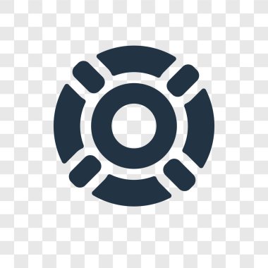 modaya uygun bir tasarım stili simgesini hayatımı kurtardın. Cankurtaran simgesi üzerinde şeffaf arka plan izole. Cankurtaran vektör simgesi basit ve modern düz simgesi web sitesi, mobil, logo, app, UI. Cankurtaran simge vektör çizim, Eps10.