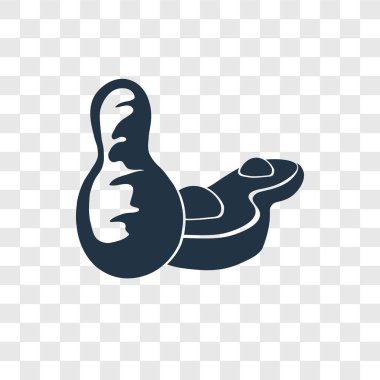 modaya uygun bir tasarım tarzı fıstık simgesi. fıstık simgesi üzerinde şeffaf arka plan izole. fıstık vektör simgesi basit ve modern düz simgesi web sitesi, mobil, logo, app, UI. fıstık simge vektör çizim, Eps10.