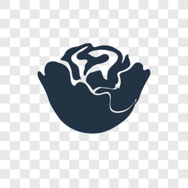 modaya uygun bir tasarım tarzı lahana simgesi. lahana simgesi üzerinde şeffaf arka plan izole. lahana vektör simgesi basit ve modern düz simgesi web sitesi, mobil, logo, app, UI. lahana simge vektör çizim, Eps10.