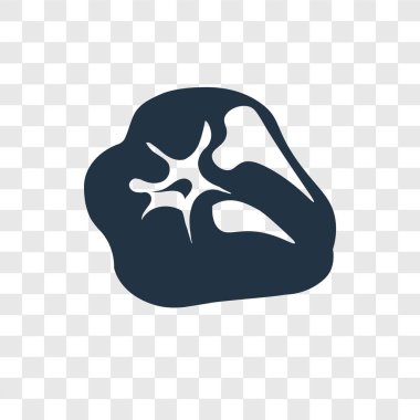 modaya uygun bir tasarım tarzı biber simgesi. saydam arka plan üzerinde izole biber simgesi. biber vektör simgesi basit ve modern düz simgesi web sitesi, mobil, logo, app, UI. simge vektör çizim, Eps10 biber.