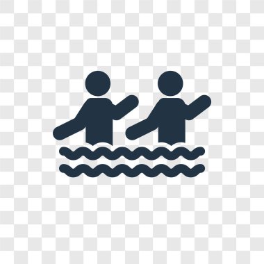 Aqua Spor salonu simgesi modaya uygun bir tasarım tarzı. aqua spor salonu simgesi üzerinde şeffaf arka plan izole. Aqua spor vektör simgesi basit ve modern düz simgesi web sitesi, mobil, logo, app, UI. Aqua Spor salonu simge vektör çizim, Eps10.