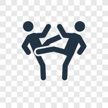 modaya uygun bir tasarım tarzı güreş simgesi. saydam arka plan üzerinde izole simgesi güreş. vektör simgesi basit ve modern düz simgesi web sitesi, mobil, logo, app, güreş UI. simge vektör çizim, Eps10 güreş.