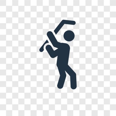 modaya uygun bir tasarım tarzı Golf simgesi. saydam arka plan üzerinde izole golf simgesi. Golf vektör simgesi basit ve modern düz simgesi web sitesi, mobil, logo, app, UI. Golf simge vektör çizim, Eps10.