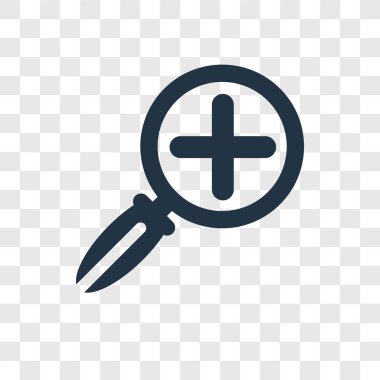 Yakınlaştır düğmesi simgesini modaya uygun bir tasarım tarzı. Yakınlaştır düğmesini simgesini şeffaf arka plan üzerinde izole. yakınlaştırma düğmesini vektör simgesi basit ve modern düz simgesi web sitesi, mobil, logo, app, UI. yakınlaştırma düğmesini simge vektör çizim, Eps10.