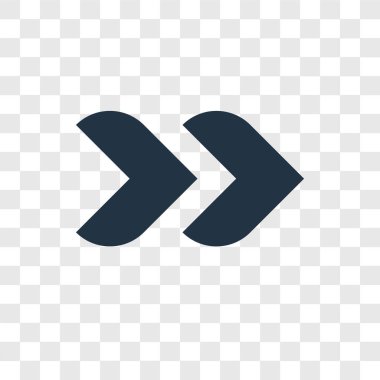 modaya uygun bir tasarım tarzı sonraki simgesi. sonraki simgesini şeffaf arka plan üzerinde izole. sonraki vektör simgesi basit ve modern düz simgesi web sitesi, mobil, logo, app, UI. Sonraki simge vektör çizim, Eps10.