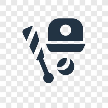 modaya uygun bir tasarım tarzı beyzbol simgesi. Beyzbol simgesi üzerinde şeffaf arka plan izole. Beyzbol vektör simgesi basit ve modern düz simgesi web sitesi, mobil, logo, app, UI. Beyzbol simge vektör çizim, Eps10.