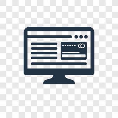 modaya uygun bir tasarım tarzı Web simgesi. saydam arka plan üzerinde izole web simgesi. Web vektör simgesi basit ve modern düz simgesi web sitesi, mobil, logo, app, UI. Web simge vektör çizim, Eps10.