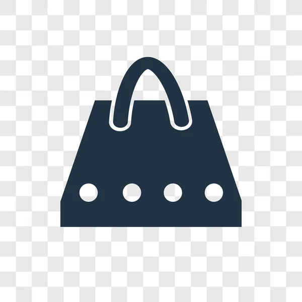 Icono Bolsa Estilo Diseño Moda Icono Bolsa Aislado Sobre Fondo — Archivo Imágenes Vectoriales