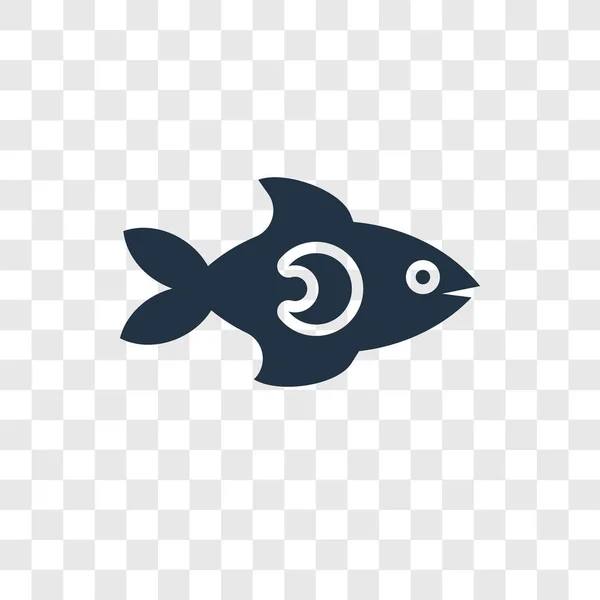 Pescado Frente Icono Derecho Estilo Diseño Moda Pescado Frente Icono — Vector de stock