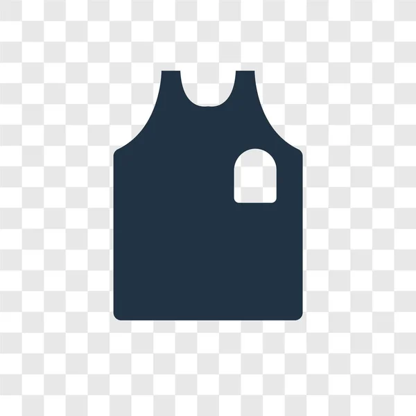 Значок Рубашки Модном Стиле Дизайна Значок Рубашки Изолирован Прозрачном Фоне — стоковый вектор