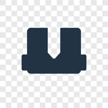 paket simgesi modaya uygun bir tasarım tarzı. paket simgesi üzerinde şeffaf arka plan izole. paket vektör simgesi basit ve modern düz simgesi web sitesi, mobil, logo, app, UI. paket simgesi vektör çizim, Eps10.