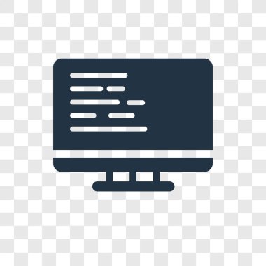 modaya uygun bir tasarım tarzı programcı simgesi. saydam arka plan üzerinde izole programcı simgesi. Programcı vektör simgesi basit ve modern düz simgesi web sitesi, mobil, logo, app, UI. Programcı simge vektör çizim, Eps10.