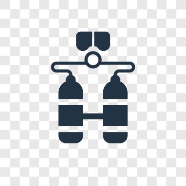 modaya uygun bir tasarım tarzı dalgıç simgesi. saydam arka plan üzerinde izole dalgıç simgesi. dalgıç vektör simgesi basit ve modern düz simgesi web sitesi, mobil, logo, app, UI. dalgıç simge vektör çizim, Eps10.