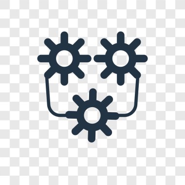 işlem simgesi modaya uygun bir tasarım tarzı. işlem simgesi üzerinde şeffaf arka plan izole. işlem vektör simgesi basit ve modern düz simgesi web sitesi, mobil, logo, app, UI. işlem simge vektör çizim, Eps10.