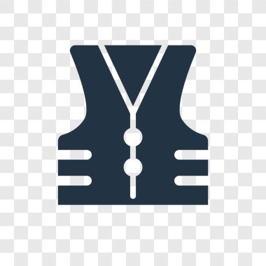 modaya uygun bir tasarım tarzı Emanet vesty simgesi. Emanet vesty simgesi üzerinde şeffaf arka plan izole. Emanet vesty vektör simgesi basit ve modern düz simgesi web sitesi, mobil, logo, app, UI. Emanet vesty simge vektör çizim, Eps10.