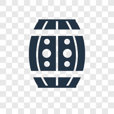 modaya uygun bir tasarım tarzı büyük varil simgesi. saydam arka plan üzerinde izole büyük varil simgesi. büyük varil vektör simgesi basit ve modern düz simgesi web sitesi, mobil, logo, app, UI. büyük varil simge vektör çizim, Eps10.