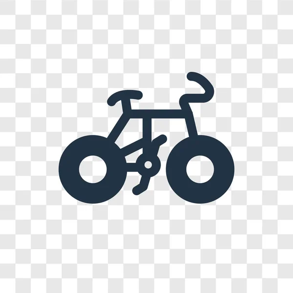 Cyclist Icon Trendy Design Style Cyclist Icon Isolated Transparent Background — Stock Vector