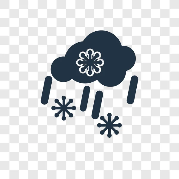 Icono Nevado Estilo Diseño Moda Icono Nevado Aislado Sobre Fondo — Archivo Imágenes Vectoriales