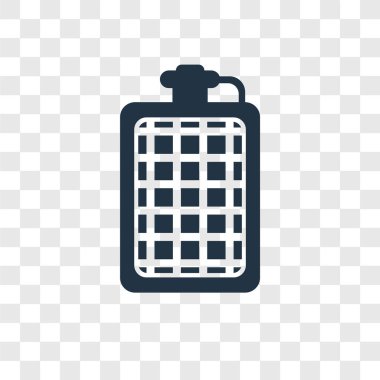 modaya uygun bir tasarım tarzı şişesi simgesi. saydam arka plan üzerinde izole şişesi simgesi. şişesi vektör simgesi basit ve modern düz simgesi web sitesi, mobil, logo, app, UI. şişesi simge vektör çizim, Eps10.