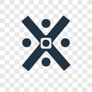 modaya uygun bir tasarım tarzı Özgürlük simgesi. Özgürlük simgesi üzerinde şeffaf arka plan izole. Özgürlük vektör simgesi basit ve modern düz simgesi web sitesi, mobil, logo, app, UI. Özgürlük simge vektör çizim, Eps10.