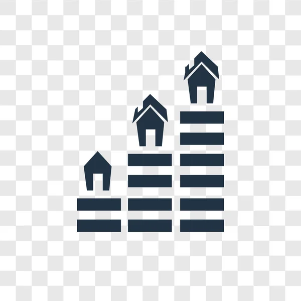 时尚设计风格的房子图标 房子图标隔离在透明的背景 房子矢量图标简单和现代平面符号为网站 应用程序 房子图标向量例证 Eps10 — 图库矢量图片