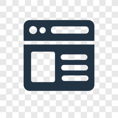 Tarayıcı simgesini modaya uygun bir tasarım tarzı. Tarayıcı simgesini şeffaf arka plan üzerinde izole. tarayıcı vektör simgesi basit ve modern düz simgesi web sitesi, mobil, logo, app, UI. tarayıcı simge vektör çizim, Eps10.