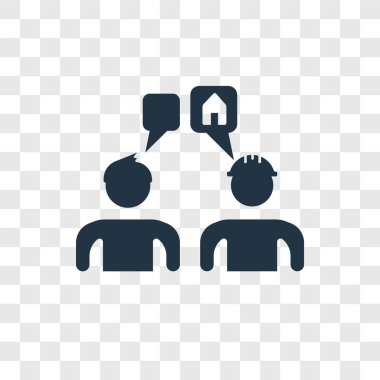 sohbet simgesi modaya uygun bir tasarım tarzı. sohbet simgesi üzerinde şeffaf arka plan izole. sohbet vektör simgesi basit ve modern düz simgesi web sitesi, mobil, logo, app, UI. sohbet simgesi vektör çizim, Eps10.