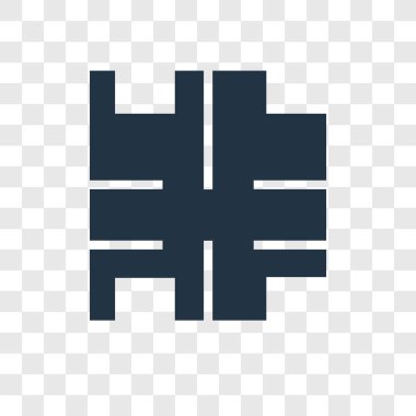 harita simgesi modaya uygun bir tasarım tarzı. harita simgesi üzerinde şeffaf arka plan izole. Harita vektör simgesi basit ve modern düz simgesi web sitesi, mobil, logo, app, UI. harita simge vektör çizim, Eps10.