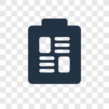 modaya uygun bir tasarım tarzı gazete simgesi. gazete simgesi üzerinde şeffaf arka plan izole. gazete vektör simgesi basit ve modern düz simgesi web sitesi, mobil, logo, app, UI. gazete simge vektör çizim, Eps10.